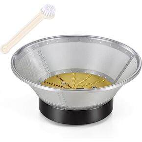 أجزاء بديلة للعصارة BR-3 سلة فلتر شبكية متوافقة مع Breville 800JEXL وBJE820XL - شفرات تيتانيوم حادة، متينة وسهلة التنظيف، عصير سلس، ملاءمة مثالية (بدون توصيل محرك) in Kuwait