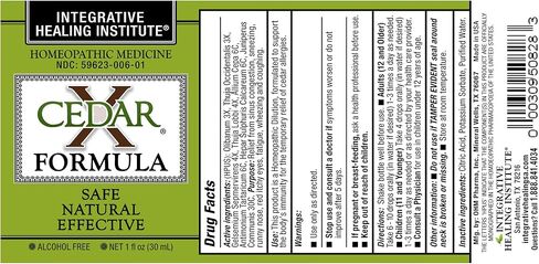 Cedar X® Formula (2 fl oz) in Saudi Arabia