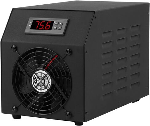 Small Aquarium Chiller 15gal/60L, Quiet Water Chiller for Household Fish Tanks Coral Reef Axolotl Hydroponics, Fish Tank Chiller 110V with Water Pump in Kuwait