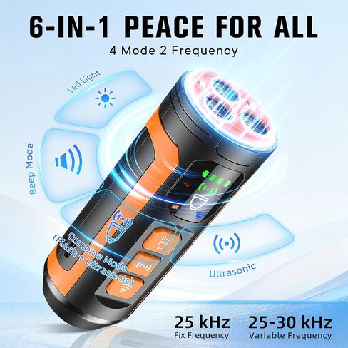 أجهزة منع نباح الكلاب، 3X-Fast Anti Barking، نطاق 50 قدمًا، شاشة LCD، مصباح يدوي LED، شحن من النوع C، أداة تدريب محمولة لتصحيح السلوكيات السيئة in Kuwait