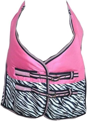 Turnout 1680D Horse Waterproof BLAKNET Winter Horse Blankets (006-Pink Zebra, 83") in Kuwait