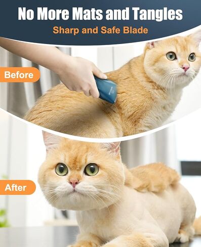 oneisall Pet Clipper for Cat Matted Hair and 2-Speed Dog Paw Trimmer in Kuwait