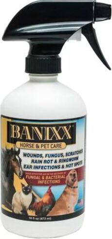 Horse and Pet Care 16oz - Gentle, Effective Care for Horses and Pets - Safe for Use Around Sensitive Areas - No Sting, Burn, or Odor - Helps Manage Minor Skin Care in Kuwait