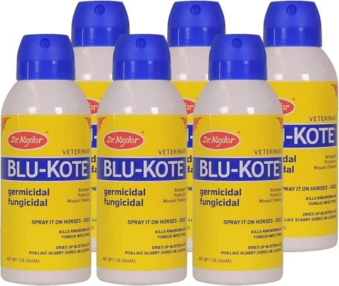 دكتور نايلور FA Dressing Blu-Kote Aerosol (4.5 أونصة) - عبوة جروح مطهرة سريعة الجفاف مكونة من 6 قطع in Kuwait