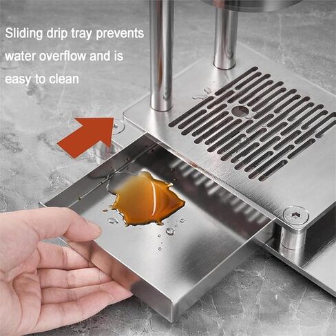 Manual Espresso Machine, Hand Press Coffee Maker with 58mm Portafilter, Up to 16 Bar Pressure for Cappuccino and Latte in Kuwait
