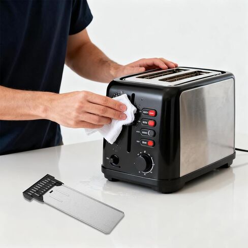 Universally Crumb Tray Replacement for Bread Maker and Toaster with Handle Ensuring Easy in Kuwait