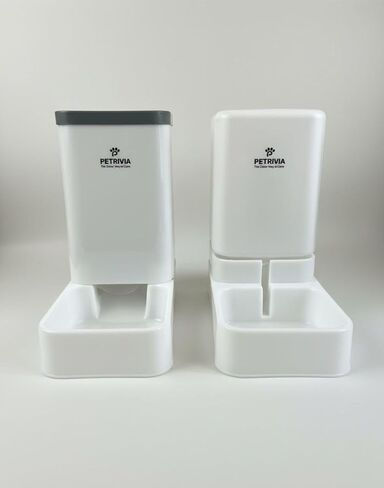 Automatic Pet Feeders Automatic Dog Food and Water Dispenser Water Dispenser for Dogs Gravity Water Dispenser Cat Feeders Automatic Cat Food Dog Water and Food Dispenser Gravity Pet Water Dispenser in Kuwait