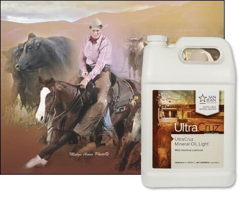 UltraCruz - sc-395544 Mineral Oil Light Supplement for Horses, Livestock and Dogs, 4 x 1 Gallon in Kuwait