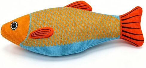 Plush Fish cat Toy, Realistic cat Fish, cat Kicker Toy, cat chew Toy, Soft cat Toy (Green) in Kuwait