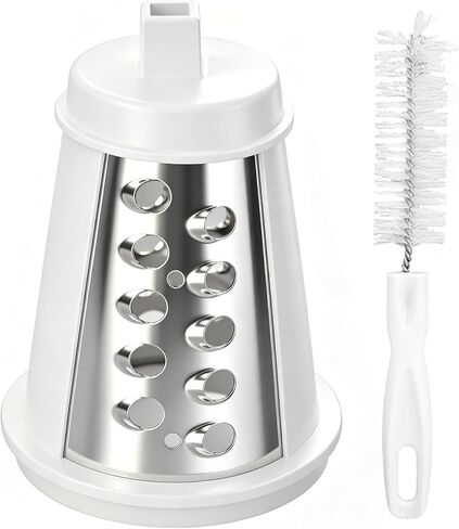 Shred Cone Replacement for Presto Regular Salad Shooter 02910 02980, Salad Shooter Sherd Cone Replacement Part Ideal for Shredding Cheese,Grating Chocolate,Pizzas,Kitchen Essential (with brush) in Kuwait