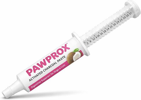 جل الفحم المنشط للكلاب من PawProx للتسمم، 30 سم مكعب من الفحم المنشط للإسعافات الأولية للكلاب، يستخدم للحيوانات فقط الكلاب والقطط للتسمم الإسعافات الأولية in Kuwait