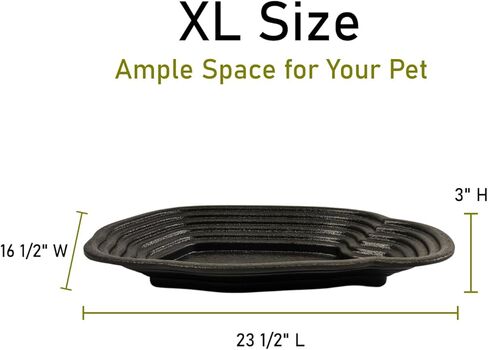 XLarge Reptile Bathing Pool Reptile Feeding Dish Water Bowl with Steps Aquarium Ornament for Gecko, Snake, Turtle, Bearded Dragon, Lizard Bath in Kuwait
