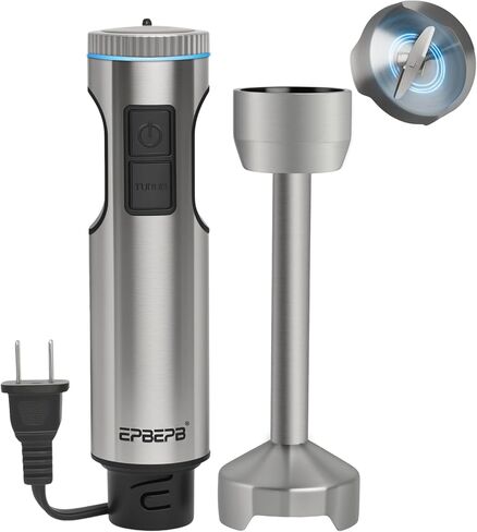 Handheld immersion Blender 11-Speed, 1000W Immersion Blender with Anti-Splash Design, Stainless Steel Blade for Blending Soup, Smoothies, Mayonnaise,Making Food Is More Convenient in Kuwait