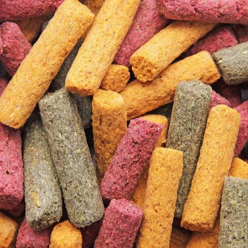 Sunburst Veggie Stix، 4 أونصة لكل منها، علاجات طبيعية ذواقة للأرانب والخنازير الغينية والشينشيلا (عبوة من 3) in Kuwait