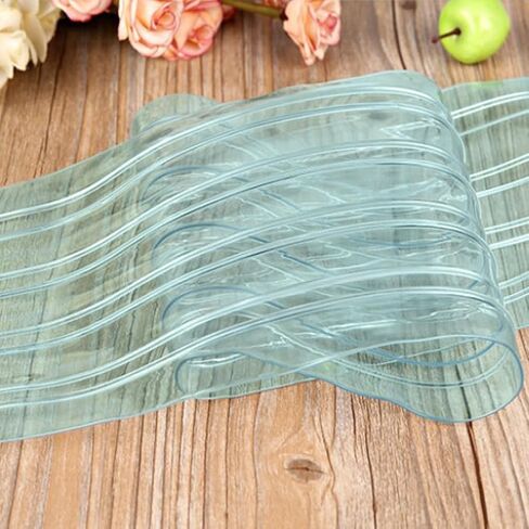 Dog Door Replacement Flaps,Plastic Vinyl Strip for DIY Doghouse Entry Door or Cat Door,7.09 in x 4.9ft,Curtain Strips for Commercial Entry Doors,DIY Dog Cat House Entry Door,Easy to Cut & Install in Kuwait