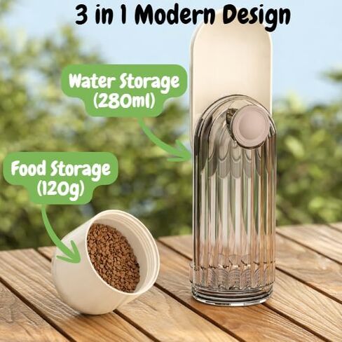 Makuna Dog Water Bottle – Portable Leak-Proof Pet Water Dispenser with Built-in Bowl for Walking, Hiking & Travel in Kuwait