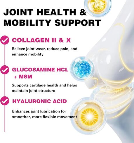 Premium Collagen for Dogs & Cats - 5 Types of Grass-Fed Collagen (I, II, III, V & X), Liquid Support for Skin, Coat, Itch Relief, Hips & Joints, Immunity with MSM, Biotin, Hyaluronic Acid, 2oz(60ml) in Kuwait