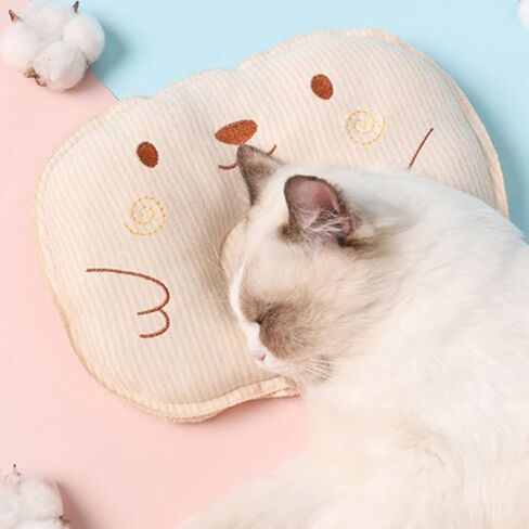 Zerodis Pet Sleeping Pillow, Design, Breathable and Absorbent, Small and Portable for Dogs and Cats in Kuwait