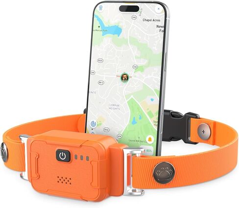 سياج الكلاب اللاسلكي PcEoTllar، نظام سياج طوق الكلاب GPS مع تطبيق مجاني، أسوار غير منتظمة مخصصة، متتبع الكلاب في الوقت الحقيقي، مراقبة النشاط الصحي، للكلاب الصغيرة والمتوسطة والكبيرة in Kuwait