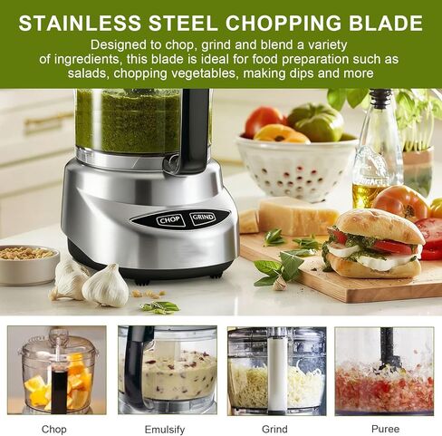 CH-4CB Fit for Cuisinart Mini Prep Plus Food Processor Replacement Chopping Blade, Only Fit CH-4CB Replacement Chopping Blade, Compatible with CH-4, CH-4BK, CH-4DC 4 Cup Chopper/Grinder Chopping Blade in Kuwait