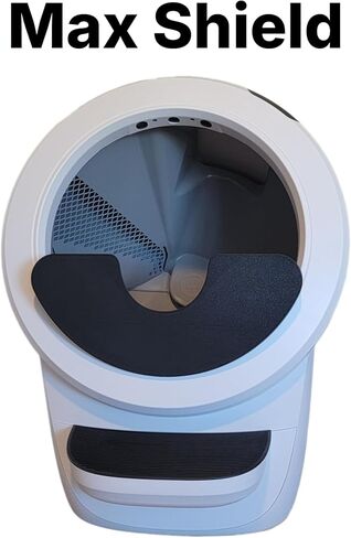 Max Shield for Litter-Robot 4 : Anti-Flicking, One-Piece Design (Black Max Shield) in Kuwait