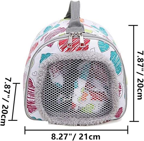 Litewoo Guinea Pig Carrier Soft Portable Breathable Handbag Pouch for Guinea Pig Hamster Rat Chinchilla Sugar Glider Carrying Bag in Kuwait