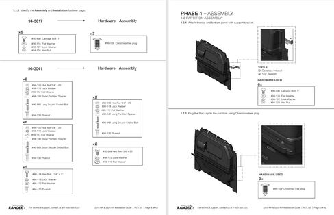 Ranger Design Composite Safety Partition for RAM ProMaster, Solid Contoured, 3310-RP in Kuwait