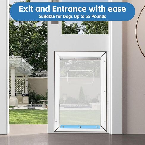 Dog Door Flaps Replacement 10 1/2"x15" XL, Compatible with Ideal Pet Products Designer Series DSPRFXL RFXLN, Longer Lasting, Transparent, Flexible, Weather Resistan in Kuwait