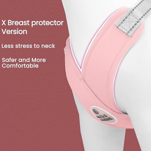 Patas Lague Dog Harness with Leash Set Adjustable Soft Padded Step-in Dog Vest No Choke No Pull Reflective for Small Medium Pets with Poop Bags and Dispenser, Solid and No-chew, Pink M in Saudi Arabia