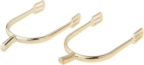 1 Pair Zinc Alloy Horse Equestrian Horse Riding Women, Gold in Kuwait