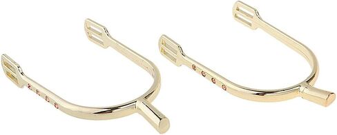 1 Pair Zinc Alloy Horse Equestrian Horse Riding Women, Gold in Kuwait