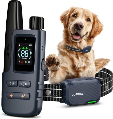 Dog Shock Collar - 4200FT Dog Training Collar with Remote Innovative IPX7 Waterproof with 4 Training Modes, Rechargeable E-Collar for All Breeds(NBU) in Kuwait