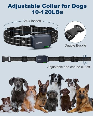 Dog Shock Collar - 4200FT Dog Training Collar with Remote Innovative IPX7 Waterproof with 4 Training Modes, Rechargeable E-Collar for All Breeds(NBU) in Kuwait