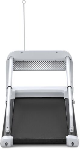 2025 Pet Treadmill for Small Medium Dogs, Heavy Duty Steel Dog Exercise Equipment with Adjustable Speed LCD Display, Professional Indoor Dog Fitness Runner (Off White) (1 Doors) in Kuwait