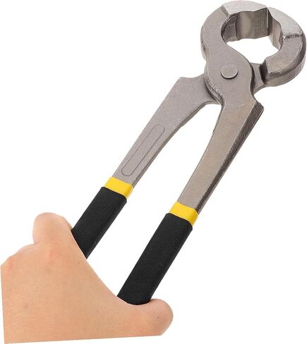 Hoof Nippers for Horses Goats Sheep and Pigs, 12 Inch Heavy Duty Farrier Tools for Thick Hooves, Nail Puller & End Cutting Pliers, Ergonomic Comfortable Grip Steel Trimmer for Small Livestock & Foal in Saudi Arabia