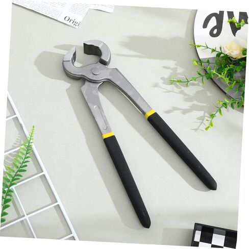 Hoof Nippers for Horses Goats Sheep and Pigs, 12 Inch Heavy Duty Farrier Tools for Thick Hooves, Nail Puller & End Cutting Pliers, Ergonomic Comfortable Grip Steel Trimmer for Small Livestock & Foal in Saudi Arabia