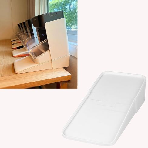 منحدر تغذية الحيوانات الأليفة متوافق مع وحدة تغذية Petlibro One RFID، حامل مائل مرتفع 4 بوصة لمنع انحشار الطعام، مصنوع من قاعدة تثبيت تساعد على توزيع الطعام in Kuwait