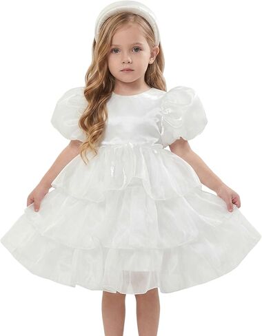 2Bunnies Girls Glossy Organza Shimmer tulle tutu in Kuwait