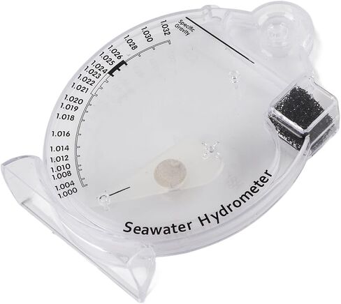 GLOGLOW Nan Sea Hydrometer for Aquariums, Plastic Salinity Test Tool, Measure Specific Gravity for Aquariums, Plastic Salinity Test Tool, Measure Specific Gravity for Marine Fish Tanks, (HD-T-H018) in Kuwait