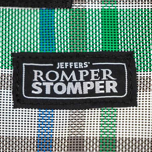 ملاءة شبكية من Jeffers Romper Stomper للخيول مع غطاء رقبة قابل للفصل، 84 بوصة - نسيج مسامي، غطاء حصان للصيف، ورقة حماية من الأشعة فوق البنفسجية والطيران - أسمر، أزرق، أخضر منقوش in Kuwait