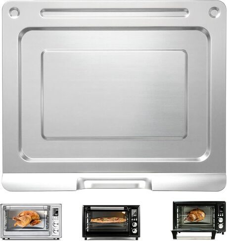 استبدال فرن محمصة مقلاة الهواء لـ COSORI 13 في 1 CS130-CFH CS130-AO 12 في 1 CO130-AO 32Qt مجموعة فرن محمصة مقلاة الهواء، 14 بوصة × 12 بوصة أجزاء حامل مقلاة هوائية غير لاصقة صينية الشواء in Kuwait