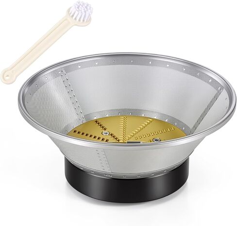 أجزاء بديلة للعصارة BR-3 سلة فلتر شبكية متوافقة مع Breville 800JEXL وBJE820XL - شفرات تيتانيوم حادة، متينة وسهلة التنظيف، عصير سلس، ملاءمة مثالية (بدون توصيل محرك) in Kuwait