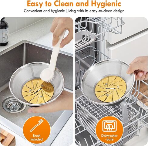 أجزاء بديلة للعصارة BR-3 سلة فلتر شبكية متوافقة مع Breville 800JEXL وBJE820XL - شفرات تيتانيوم حادة، متينة وسهلة التنظيف، عصير سلس، ملاءمة مثالية (بدون توصيل محرك) in Kuwait