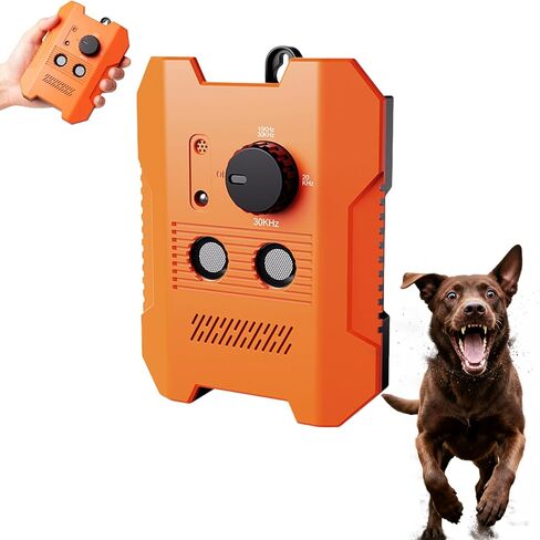 Ultrasonic Dog Bark Control Device – 3 Adjustable Modes, 50FT Precision Range, USB Rechargeable & IPX4 Waterproof Bark Stopper for Indoor and Outdoor Use in Kuwait