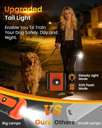 Sonic Bark Deterrents, Anti Barking Device for Dogs with 3X Sonic Emitters - 33ft Range, Rechargeable, 5 Modes, Humane & Portable Behavior Corrector for Indoor Outdoor Use. in Kuwait
