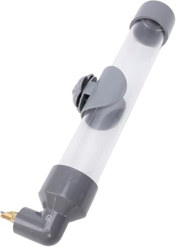 Pomya 260ml Automatic Bird Water Dispenser | No Mess Cage Water Bottle for Parrots Hamsters Small Medium Large Birds (Gray) in Saudi Arabia