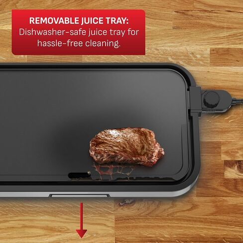 شواية كهربائية مقاس XL، حجم عائلي، طلاء غير لاصق in Kuwait