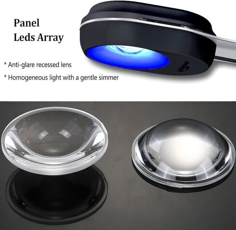 PopBloom RL60 WiFi Reef LED Light، 60W Full Spectrum Marine Reef LED إضاءة حوض السمك للشعاب المرجانية الناعمة / LPS وخزانات نانو لأسماك المياه المالحة، مؤقت مدمج، هاتف WiFi قابل للبرمجة، غروب الشمس شروق الشمس in Kuwait