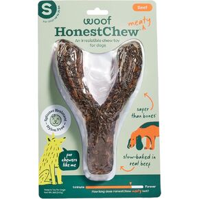 WOOF HonestChew Meaty Antler Dog Chew Toy for Dogs 60 lbs & Up in Saudi Arabia