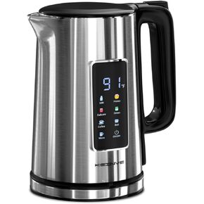 KEINVE 1.7L Electric Kettle, Touch Screen Water Boiler, Auto Shut Off, Double Wall, 6 Preset Temperatures, Fast Boil, and STRIX Control in Kuwait